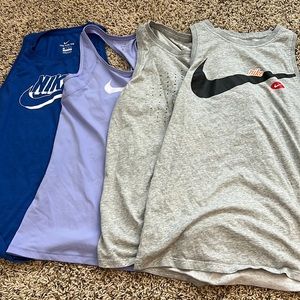 Nike workout tank tops